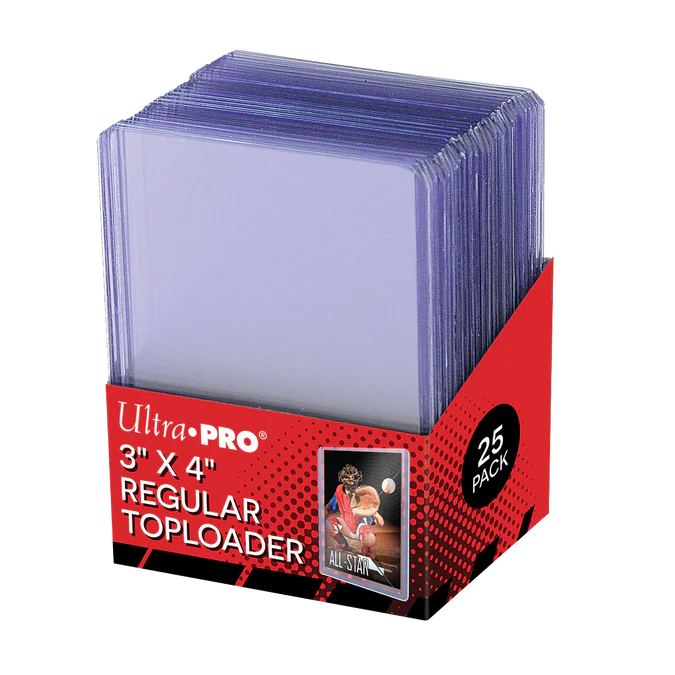 Ultra PRO – Standard 3" x 4" Toploaders (25-Pack)