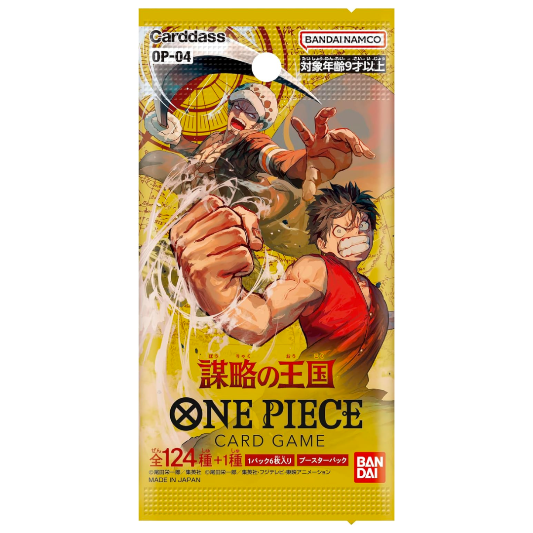 One Piece: OP-04 Kingdoms of Intrigue Booster Box - Japanese