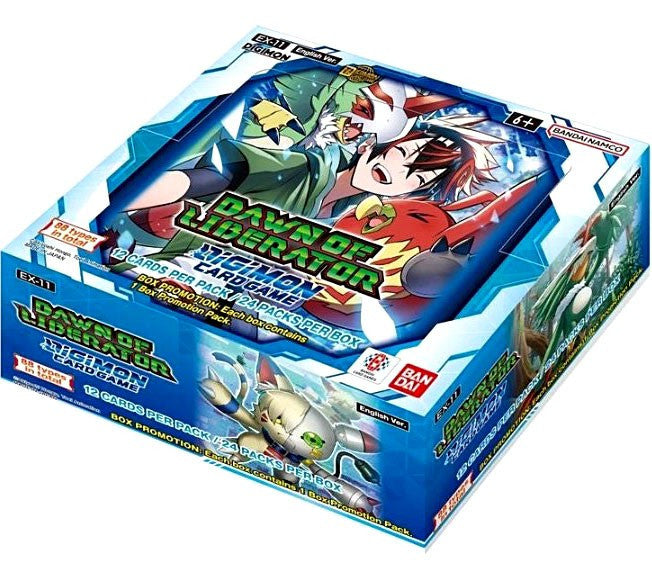 Digimon: EX-11 Dawn of Liberator Extra Booster Box - English
