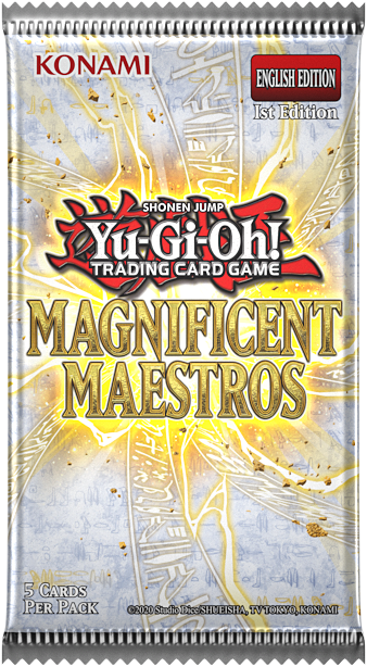 Yu-Gi-Oh!: Magnificent Maestros Tuck Box (back)