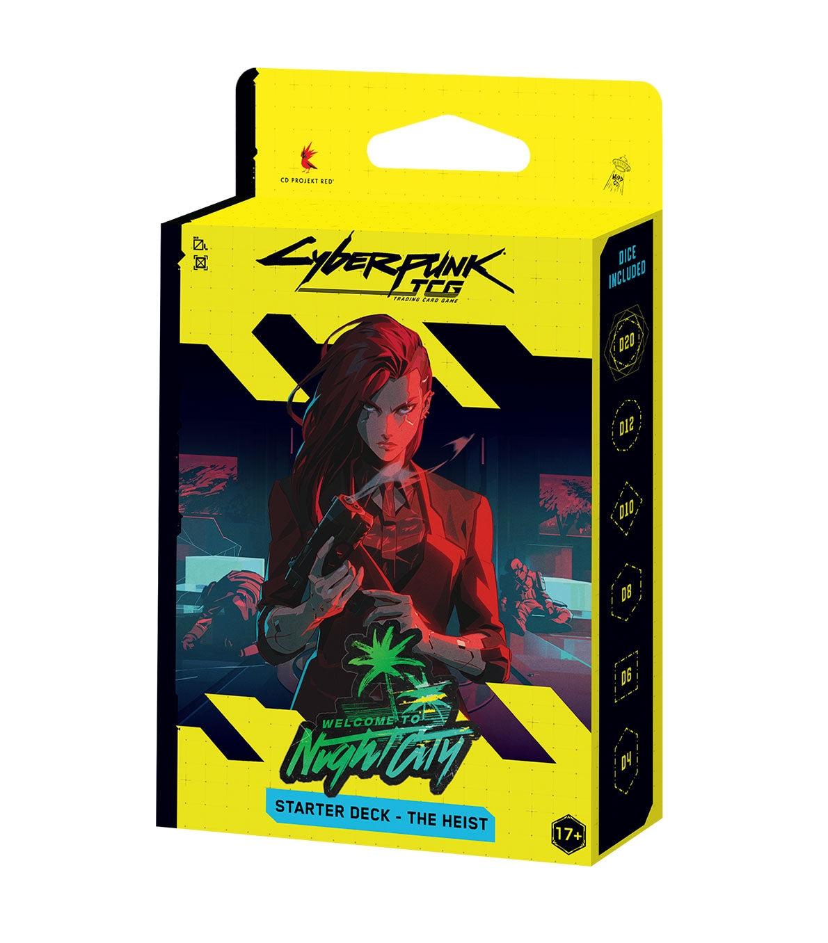 Cyberpunk TCG: Welcome to Night City (The Heist) Starter Deck Display - English