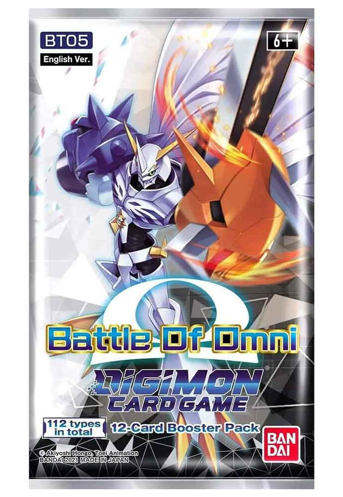 Digimon: BT-05 Battle of Omni Booster booster pack