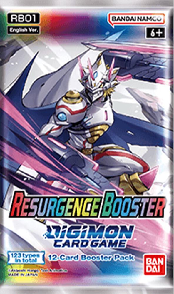 Digimon: RB-01 Resurgence Booster booster pack