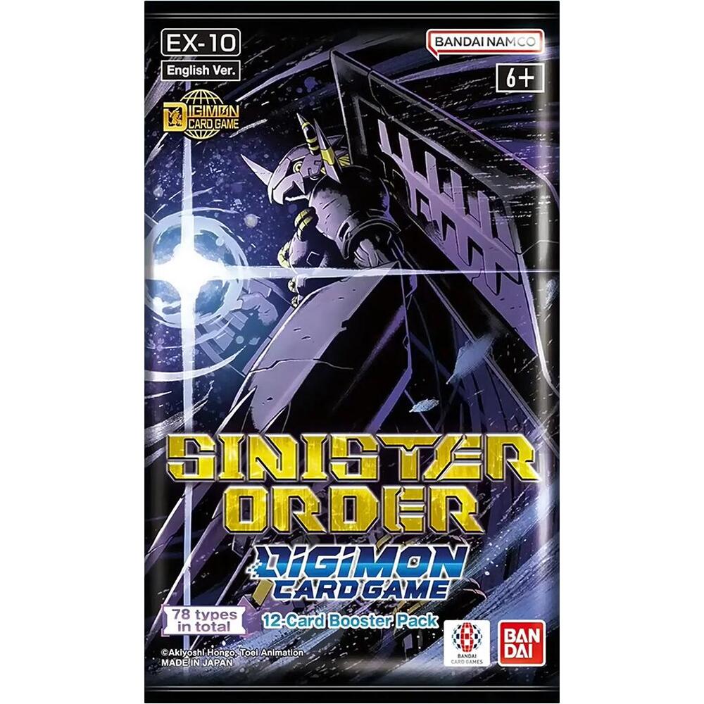 Digimon: EX-10 Sinister Order Extra Booster booster pack