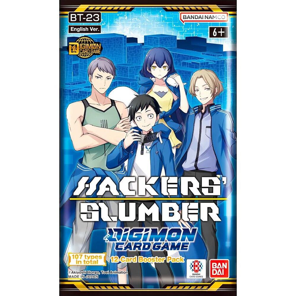Digimon: BT-23 Hackers' Slumber Booster booster pack