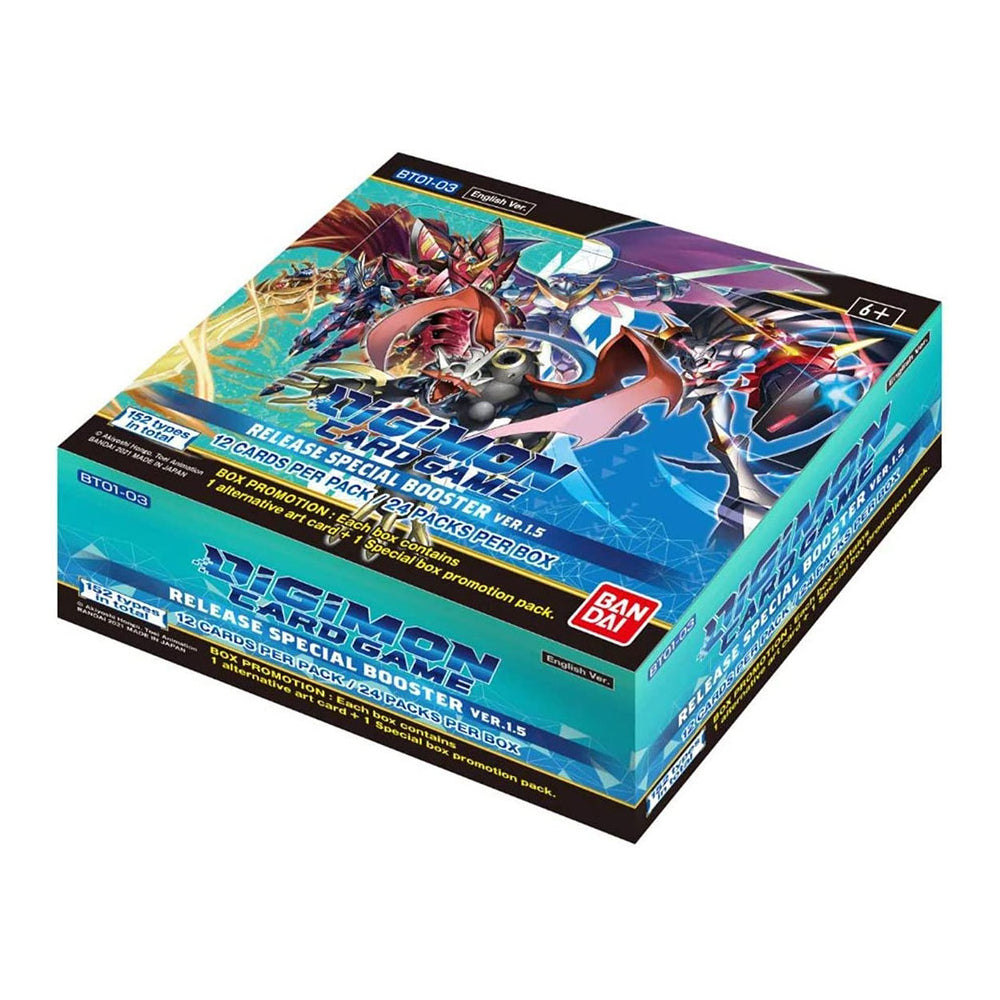 Digimon: BT01-03 Special Booster Ver.1.5 Booster Box - English