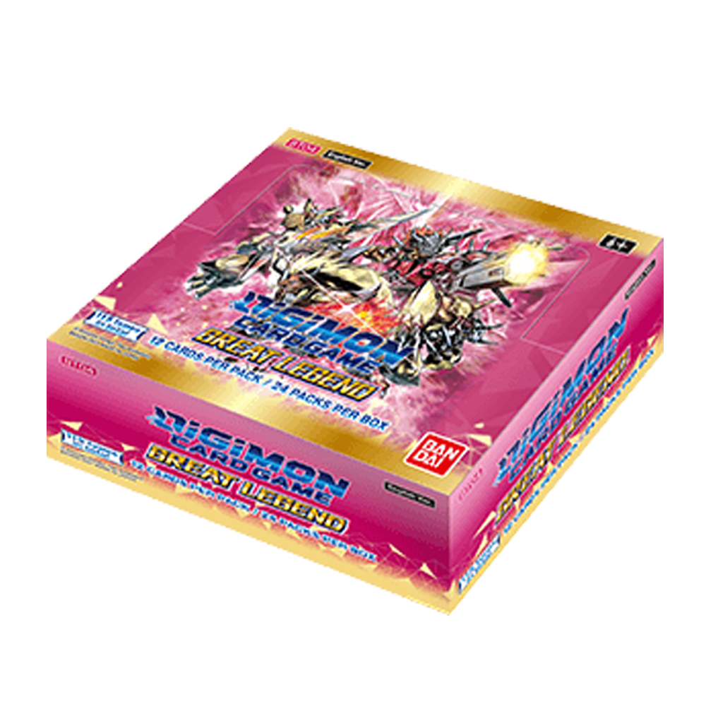 Digimon: BT-04 Great Legend Booster Box - English