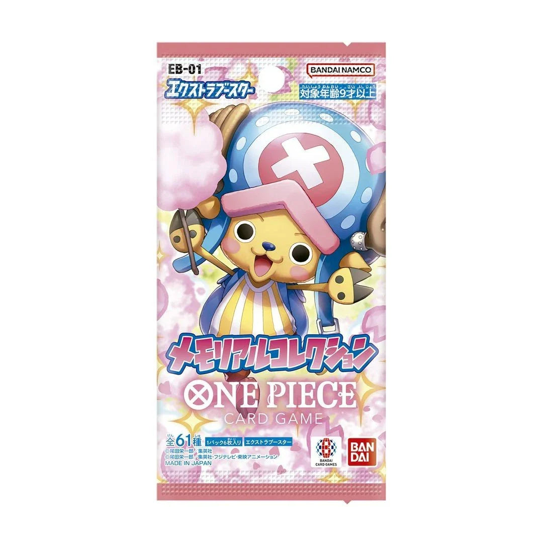 One Piece: EB-01 Memorial Collection Booster Box - Japanese pack