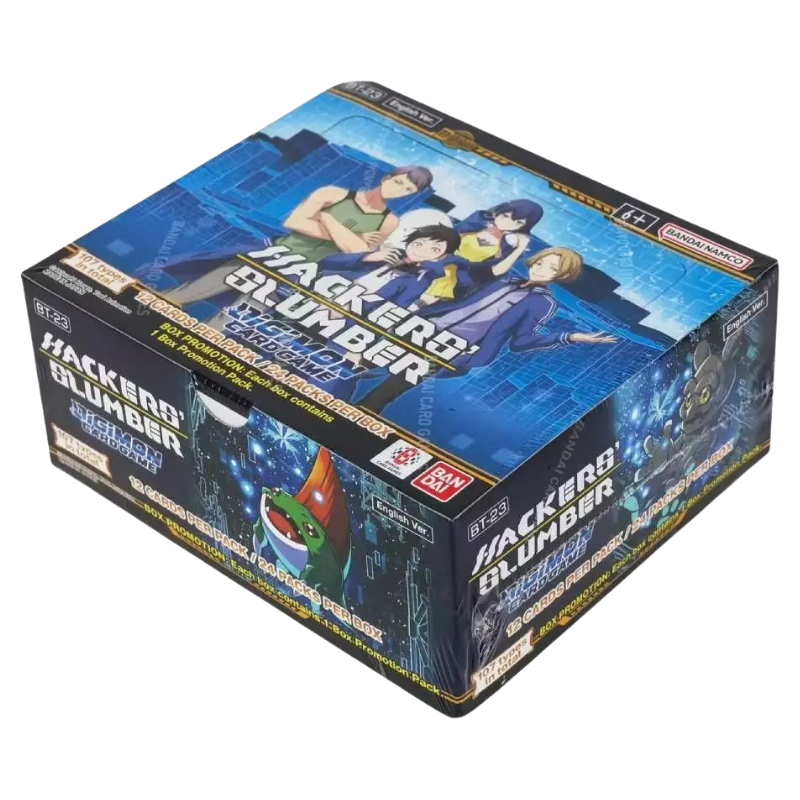 Digimon: BT-23 Hackers' Slumber Booster Box - English