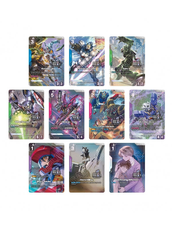 Gundam 1st Anniversary Set - promo cards