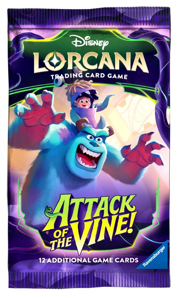 Disney Lorcana: Attack of the Vine! Booster Box - English pack