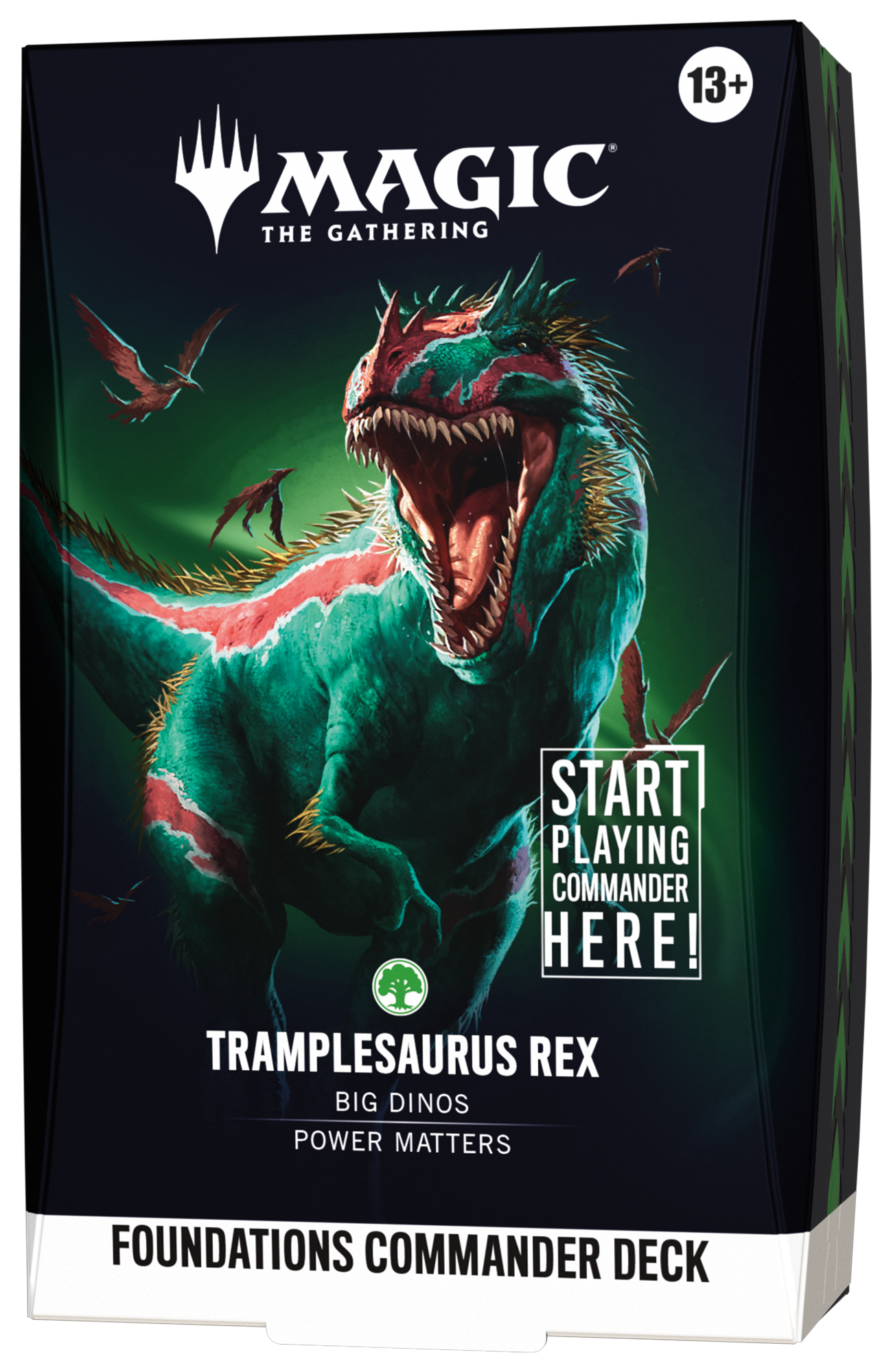 Foundations Starter Commander - Trample Dinosaur