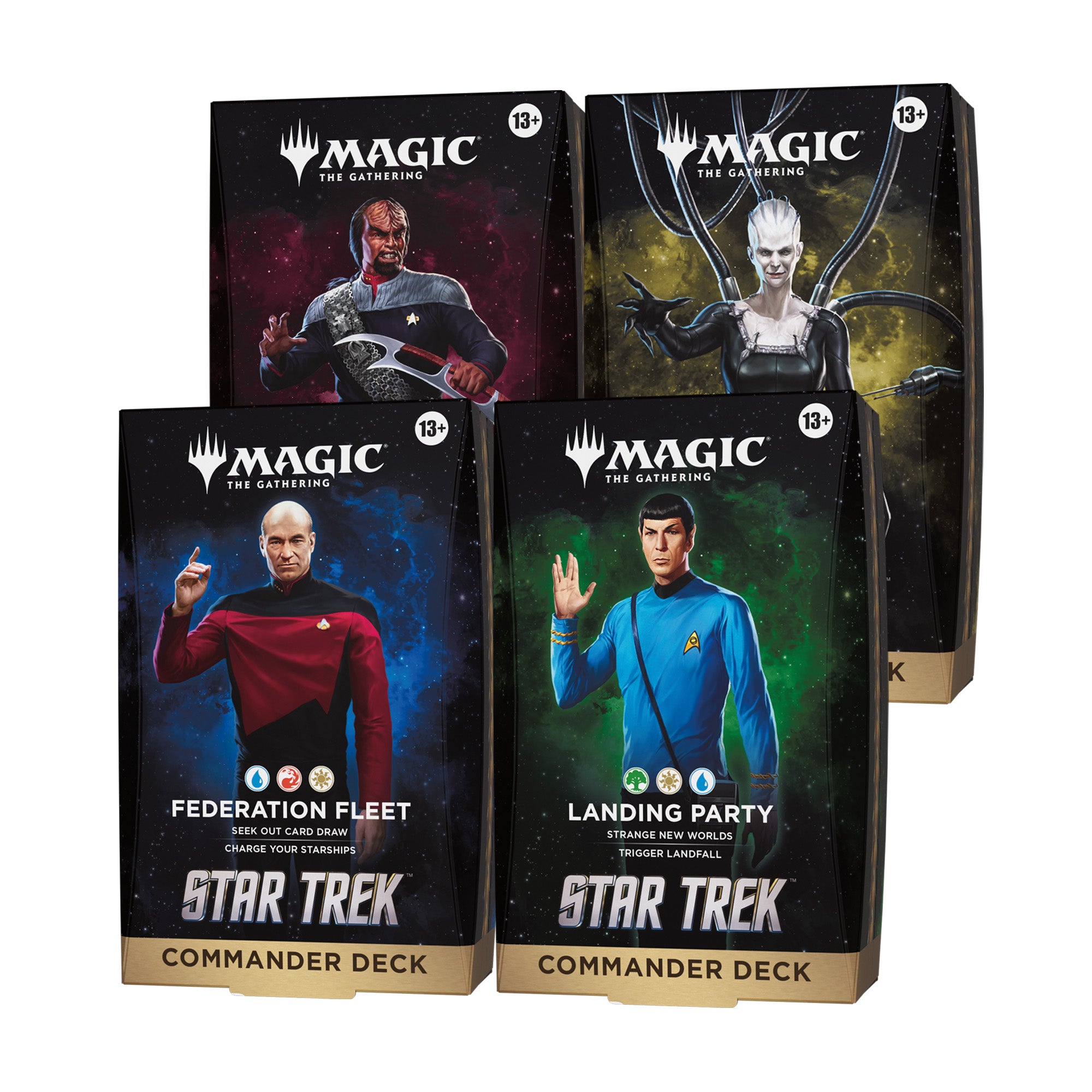 Magic: Star Trek Commander Deck Display - English