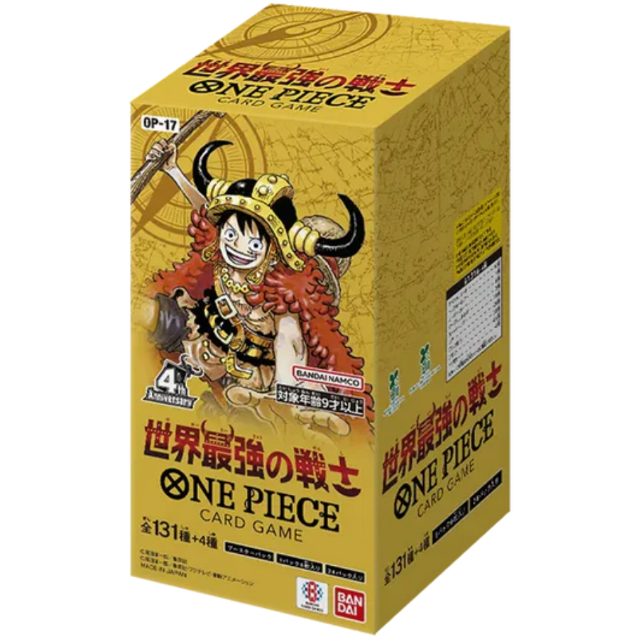 One Piece: OP-17 The World's Strongest Warriors Booster Box - Japanese
