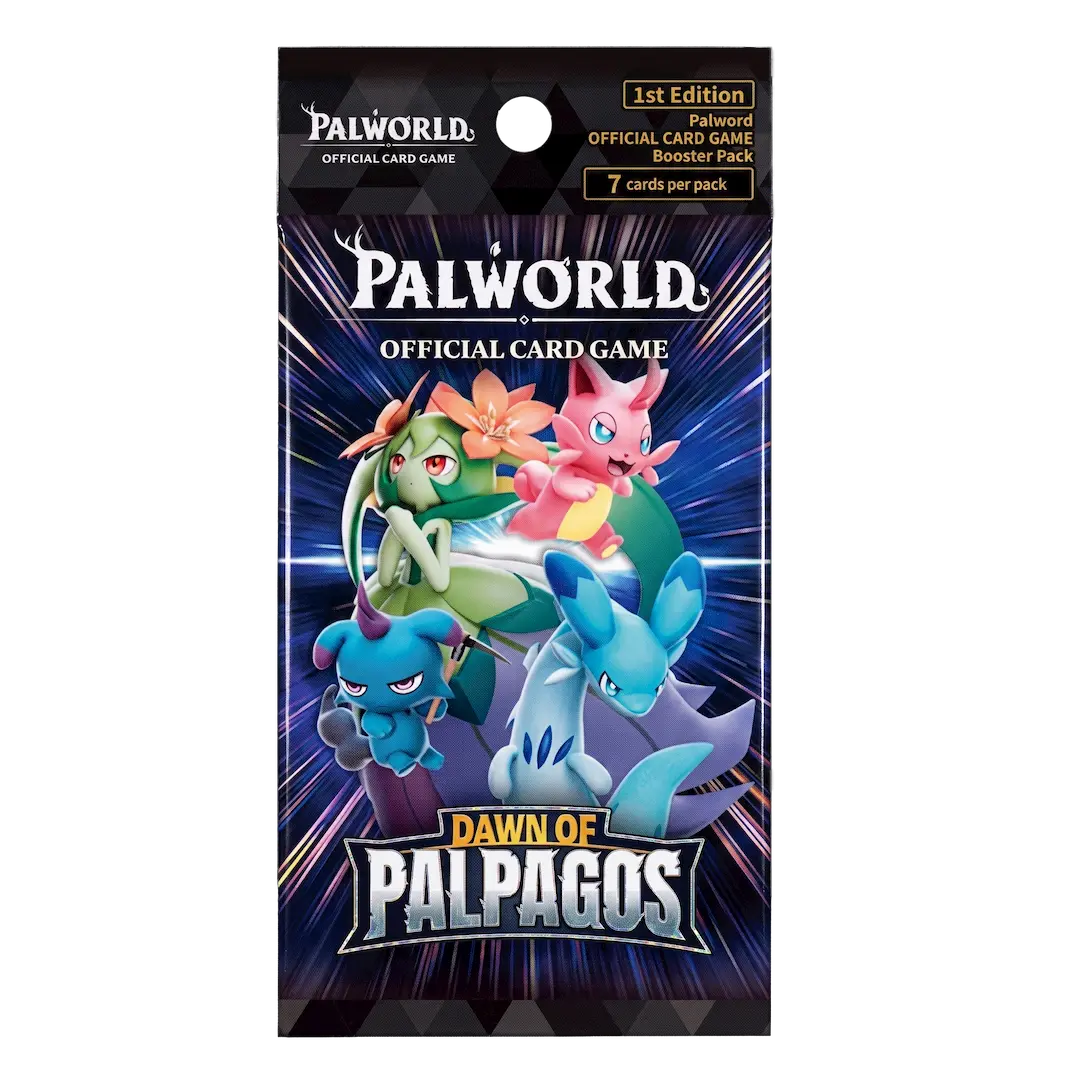 Palworld TCG: BP01 Dawn of Palpagos booster pack
