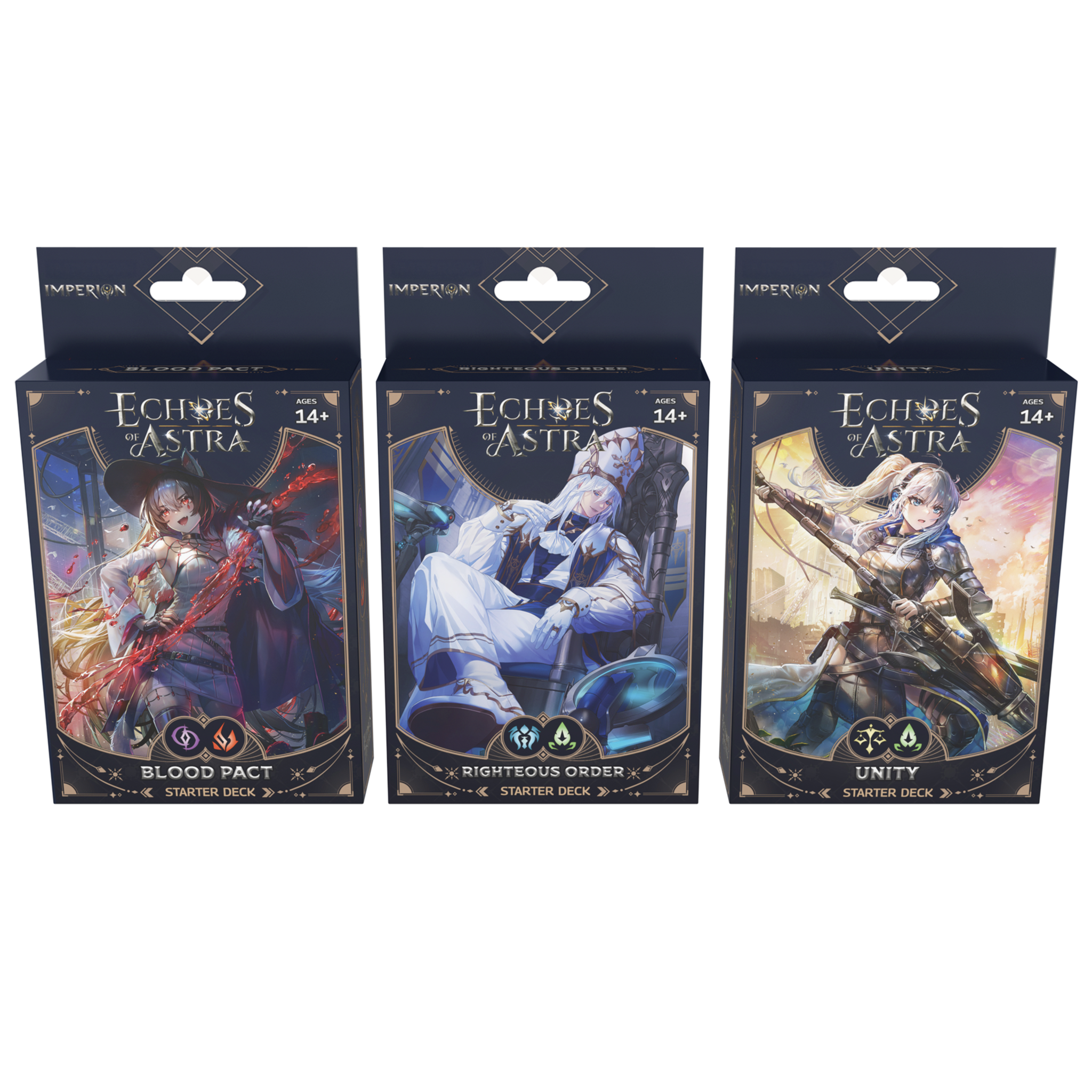 Echoes of Astra: Imperion Starter Deck Display Bundle - English